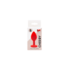 Plug rouge bijou cristal Small CHERRY 